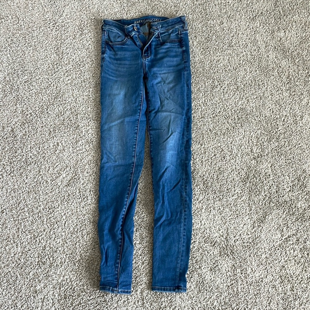 American Eagle, size 4 X long jeggings